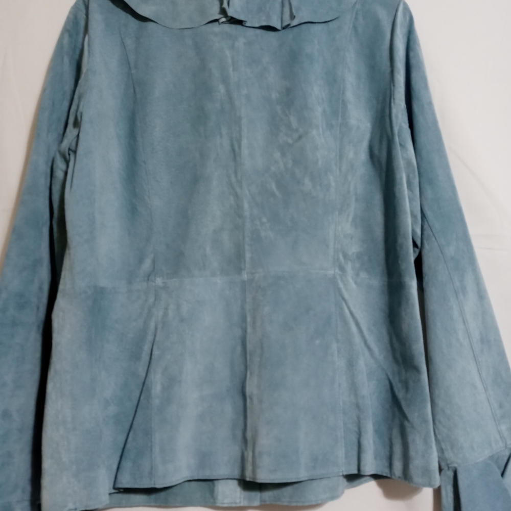 Bagatelle shirt blue suede vintage - Picture 2 of 9